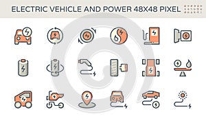 Electric vehicle EV vector icon design. 48à¸›48 à¸¢à¸£à¸›à¸³à¸ª à¸¢à¸³à¸žà¸”à¸³à¹à¸° à¸Ÿà¸·à¸ à¸³à¸à¸£à¸°à¸Ÿà¸´à¸ªà¸³ à¸«à¸°à¸ž